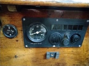 Engine control panel