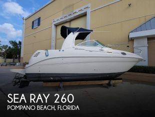 2004 Sea Ray 260 Sundancer