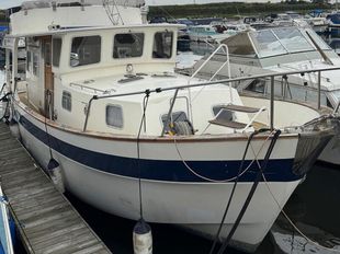 Colvic 38ft Trawler Motor Yacht, 1981, fitted with twin Ford Sabres