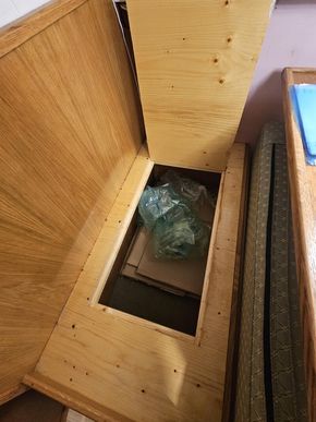 Dinette storage