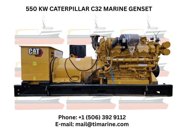 550 KW Caterpillar C32 Genset