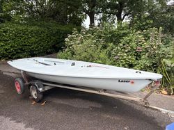 Laser ILCA sailing dinghy