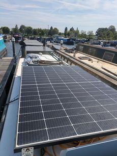 Venetian Queen 55' reverse layout cruiser stern @ Roydon Marina 
