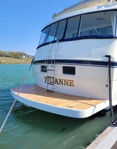 1986 Hatteras 54