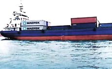 156 TEU Container Ship