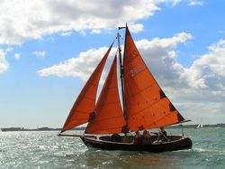 Classic Gaff Rig Dayboat (With trailer)