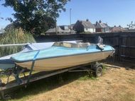 Shakespeare wave rider 14ft speed boat a