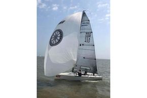 Melges 24 racing yacht - sails