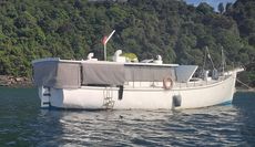 49'' wooden yacht
