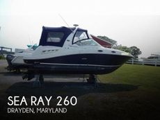 2005 Sea Ray 260 Sundancer