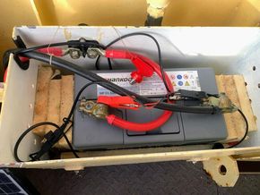 Steel Work Boat  - Batteries