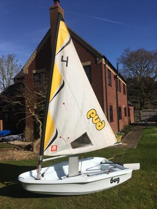 Laser Bug sailing dinghy