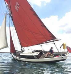 28ft Smack Yacht GRP Gaff Cutter 2000, Tyrell & Young mould 