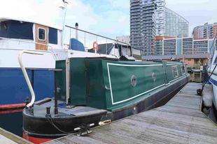 40ft narrowboat w C London residential mooring