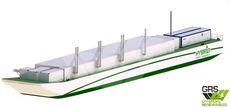 LNG POWER BARGE - 7,5 MW // 76m / 12,2m Pontoon / Barge for Sale / #1123594