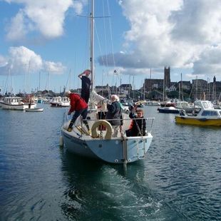 Hunter Delta 25 Lift Keel