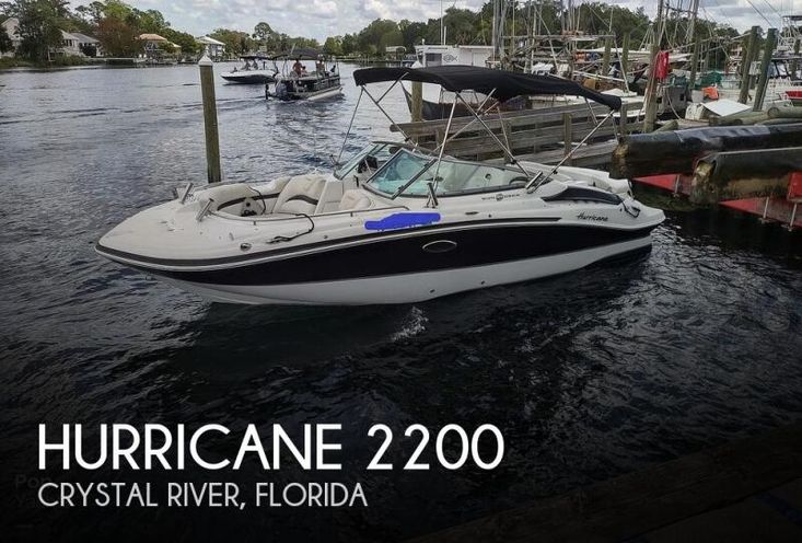 2010 Hurricane 2200 sundeck