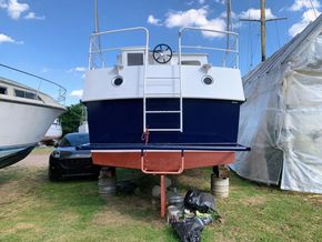 Dutch Barge Rogger 850 AK Widebeam - Stern