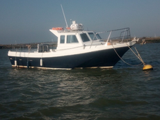 Charter angling boat