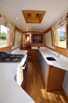 Galley aft