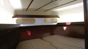 Aft cabin looking stern