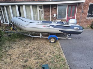 Honwave T38, Honda 8HP and trailer