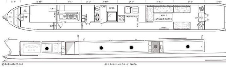 SOMETIME ~ 60ft 0in, Traditional, 0 + 2 Berth