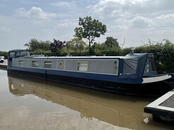 Ascot, 57ft Cruiser stern narrowboat, 2008.