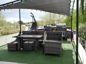 Luxemotor Dutch  Barge Live aboard - Deck
