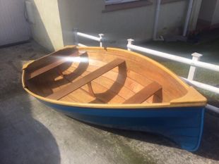 Brand new 7'6 Wooden rowing dinghy