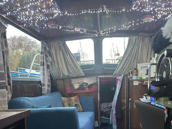 37ft Steel Dutch Cruiser on Residential Mooring near Hampton Ct 