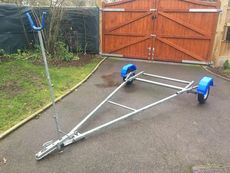 Mercia 250 dinghy road Base / road trailer - Laser 2000 / Wanderer / R