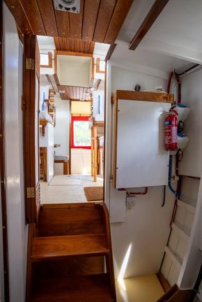 interior view looking aft