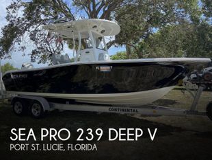 2018 Sea Pro 239 Deep V
