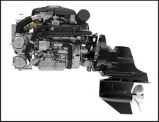 NEW Hyundai Seasall S270S 270hp Marine Diesel With Bravo Sterndrive