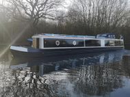 57ft semi trad narrowboat