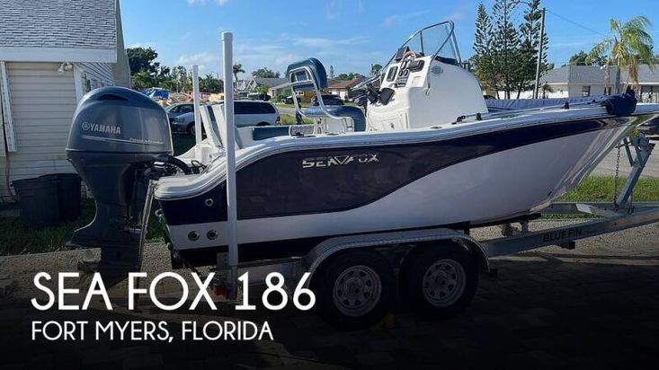 2015 Sea Fox 186 commander