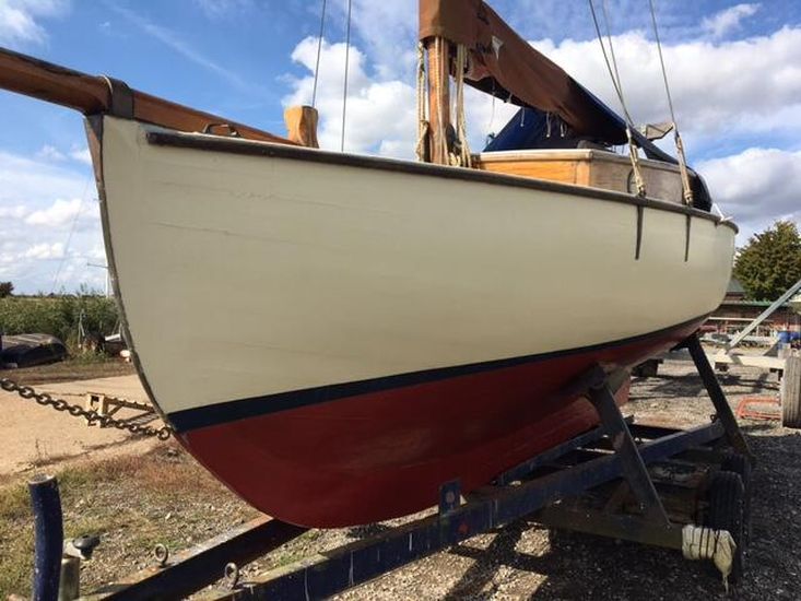 Classic 17-ft gaff-rig yacht &quot;Sprite&quot;