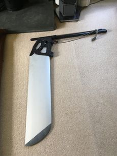 RS Feva sailing dinghy rudder assembly + Fits RS Quba
