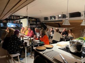 winter dining in main hold