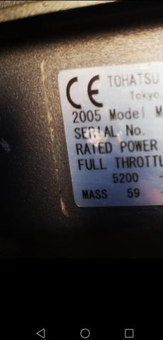 Tohatsu 40hp Short Shaft outboard engine
