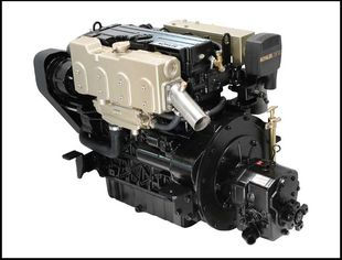 NEW Lombardini KDI2504M-MP 50hp Marine Diesel Engine & Gearbox Package