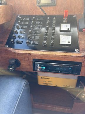 12v DC switches, stereo, charging system, heater control 