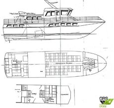 17m / 55 pax Passenger / RoRo Ship for Sale / #1134794