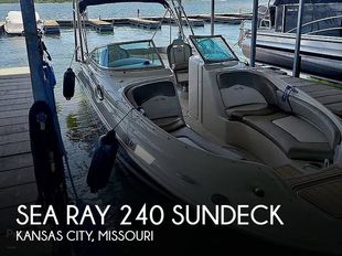 2007 Sea Ray 240 Sundeck