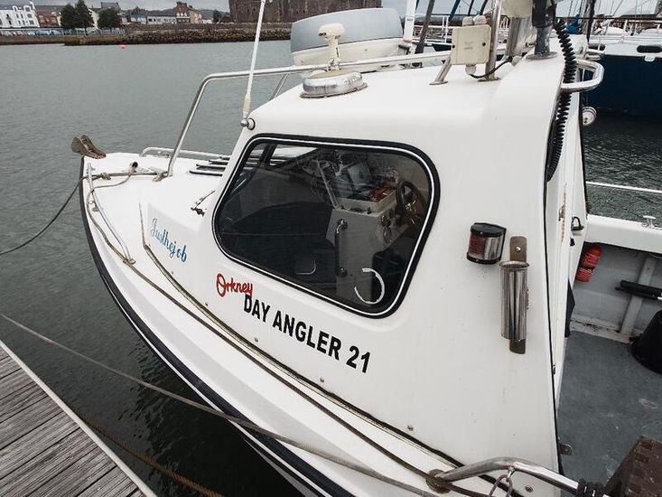 ORKNEY 21 DAY ANGLER, BRAND NEW 90HP SUZUKI  great value.