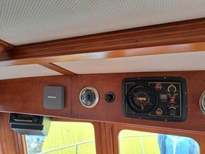 Depth and autohelm instruments