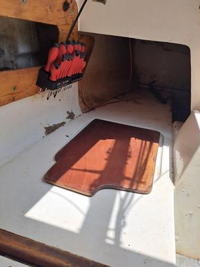 Starboard aft berth