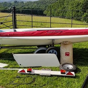 Laser 1 sailing dinghy