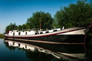Stunning 30m Dutch Barge with Mooring